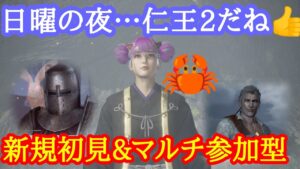 仁王２配信！第251蟹！皆様と普通に遊ぶ！新規チャンネル登録.初見コメント&マルチ参加歓迎