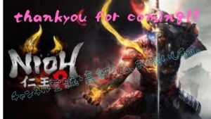 NIOH2 仁王2を手甲で、遊んでみた(*^^*)