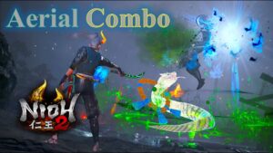【NIOH2】Aerial combo exhibition【仁王2：なんちゃって空中コンボ】