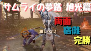 仁王２　ぬけがけ裸レベル１サムライの夢路旭光篇