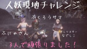 【仁王2】夏休みは人妖現地で遊ぶ！なでしこ視点