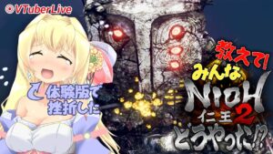 【仁王２】#15 教わり配信・薄明編～　槌🔨ハンマーでメインクエ進め！(L-918)【Vtuber】