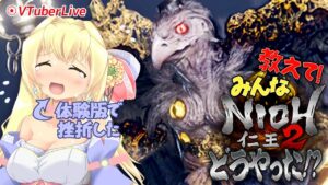 【仁王２】#16 教わり配信・夢路編　残り１週間で本編クリアーを目指す・槌🔨ハンマー！(L-919)【Vtuber】