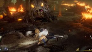 【リョナ】マリーちゃん、籠車に食べられる！【仁王2】【※閲覧注意】【ryona】